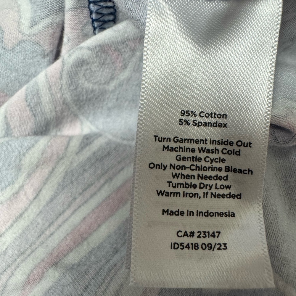 Talbots Paisley Patterned Comfort Versatile Women's Top size Medium - Picture 8 of 9